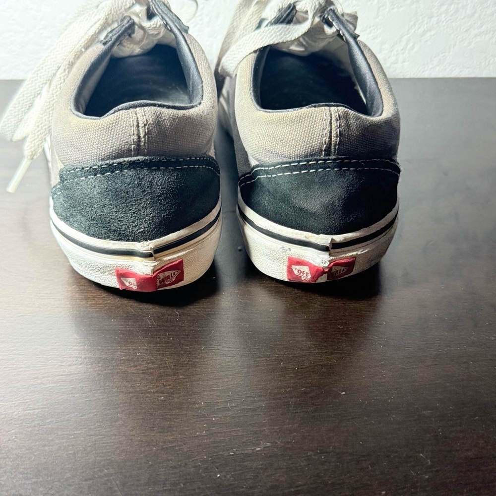 Vans Black and Gray Sneakers - Picture 3 of 5